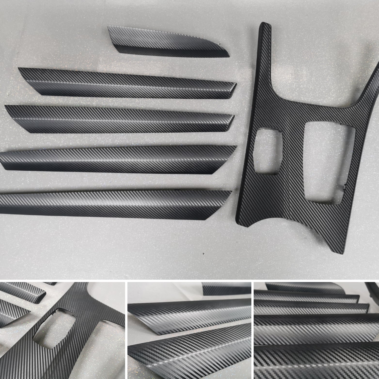 BMW X3 F25 INTERIOR TRIM SET - 3D BLACK CARBON